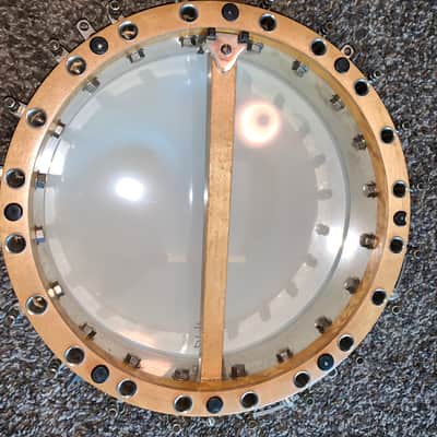 Old vintage Super triple x banjo 4 string made in the usa image 7