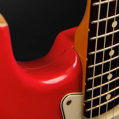2003 Fender Mark Knopfler Stratocaster Dakota Red image 9