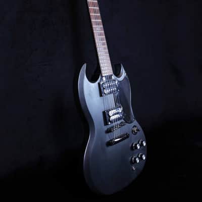 Epiphone SG Goth G-400 2009 - Matte Black image 8