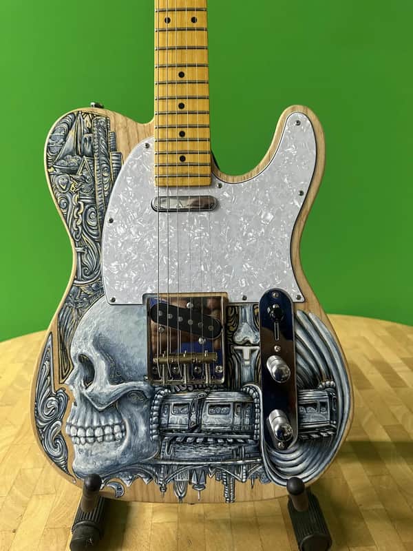 Custom Skull Telecaster 2023 American Made image 1
