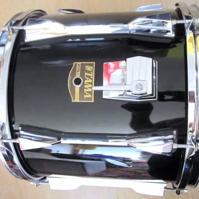 12" x 11" Tama Artstar II Tom Drum, Piano Black Lacquer - Vintage
