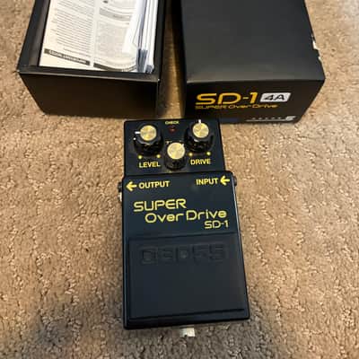 Boss SD-1-4A 40th Anniversary Super Overdrive | Reverb