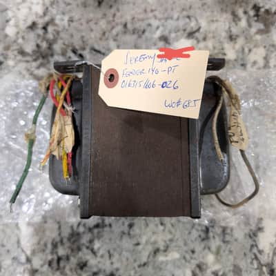 Rare Fender Fender 140 Power Transformer 1980 Indigo Ranch Mercury Magnetics Moody Blues image 2