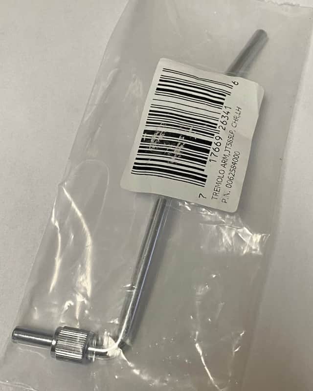 006-2584-000 Lefty Jackson Licensed Floyd Rose Locking Tremolo Arm Chrome image 1
