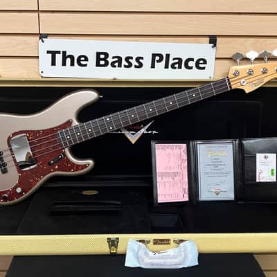 Fender Custom Shop 59 P Bass Special - New Old Stock - Shoreline Gold - 9.6 lbs - Serial # R148614 image 1