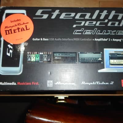 IK Multimedia Stealth Pedal DELUXE Usb Audio Interface, Controller Midi, Effects New in the box, Never opened image 1