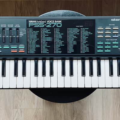 Yamaha PSS-270 Synthesizer 1986 - Black
