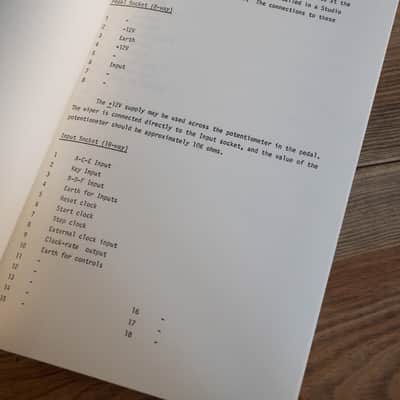 EMS Synthi Sequencer 256 - Genuine technical documentation image 5