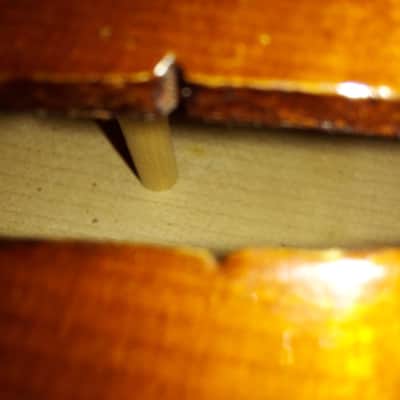 Josef Lorenz Luby Schonbach size 3/4 violin, Czech, Glasser Bow image 18
