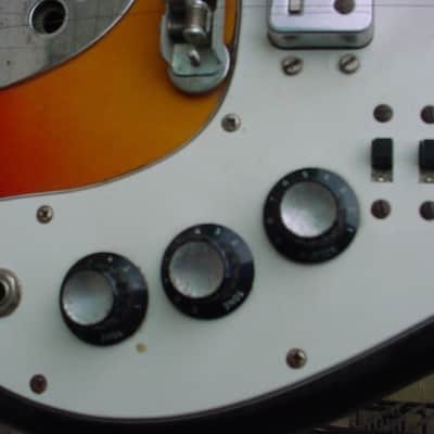 KAPA Continental USA MADE Vintage 1960's Electric Guitar HOFNER pickups image 5