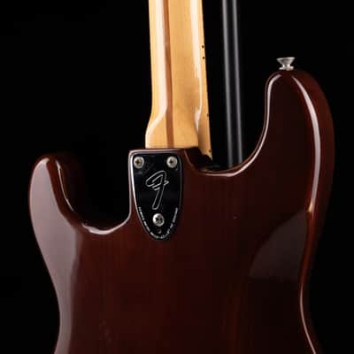 Vintage 1976 Fender Stratocaster Hardtail Mocha Brown With OHSC image 7