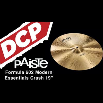 Paiste Formula 602 Modern Essentials Crash Cymbal 19" image 2