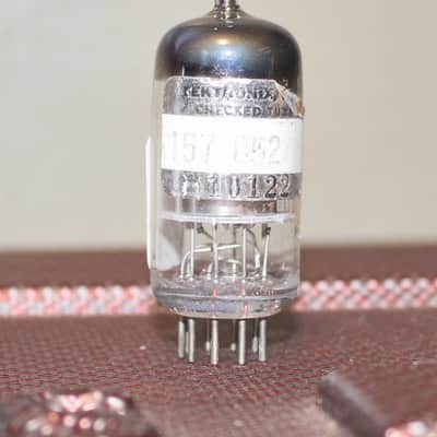 RCA 5879 SILVER PLATE TRIPLE MICA TEKTRONIX SELECT TEST NOS VINTAGE 1960'S image 2