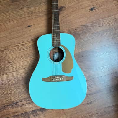 Fender California Series Malibu Player 2018 - 2019 - Aqua Splash image 1