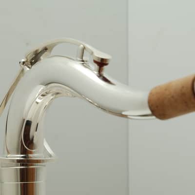 Yamaha's Retro Silver Plate Pro Tenor Saxophone Neck. image 12