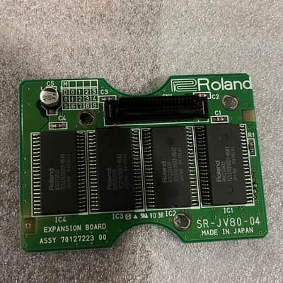 Roland SR-JV80-04 Vintage Synth Expansion Board 1990s - Green image 2