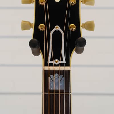 Gibson SJ-200 Original Jumbo Acoustic-Electric Guitar, Solid Spruce Top, Antique Natural image 17