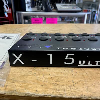 Used ART X-15 Ultrafoot MIDI Foot Controller Pedal in original box with manual image 7