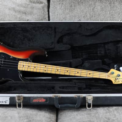 Fender Precision Bass with Maple Fretboard 1978 - Sunburst image 2