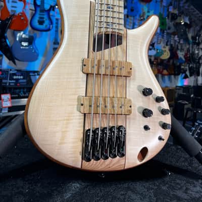 Ibanez Premium SR5FMDX2 5-string Natural Low Gloss Auth Dealer! FREE PLEK! 960 image 3