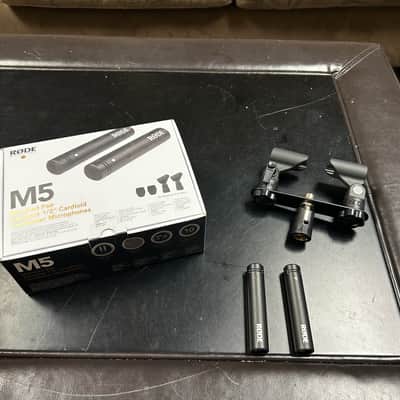 RODE M5 Small Diaphragm Cardioid Condenser Microphone Matched Stereo Pair 2015 - Present - Black image 4