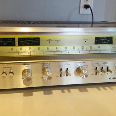 Restored Pioneer SX-780 45-Watt Stereo Solid-State Receiver 1979 - SIlver image 1