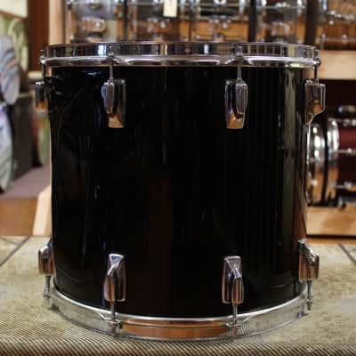 1990s Tama 13x14 Imperialstar Tom in Jet Black image 2