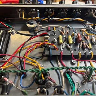 Hand Wired AB763 Super Reverb Head Premium Components NOS 8 Ohm Classic Tone OT image 14