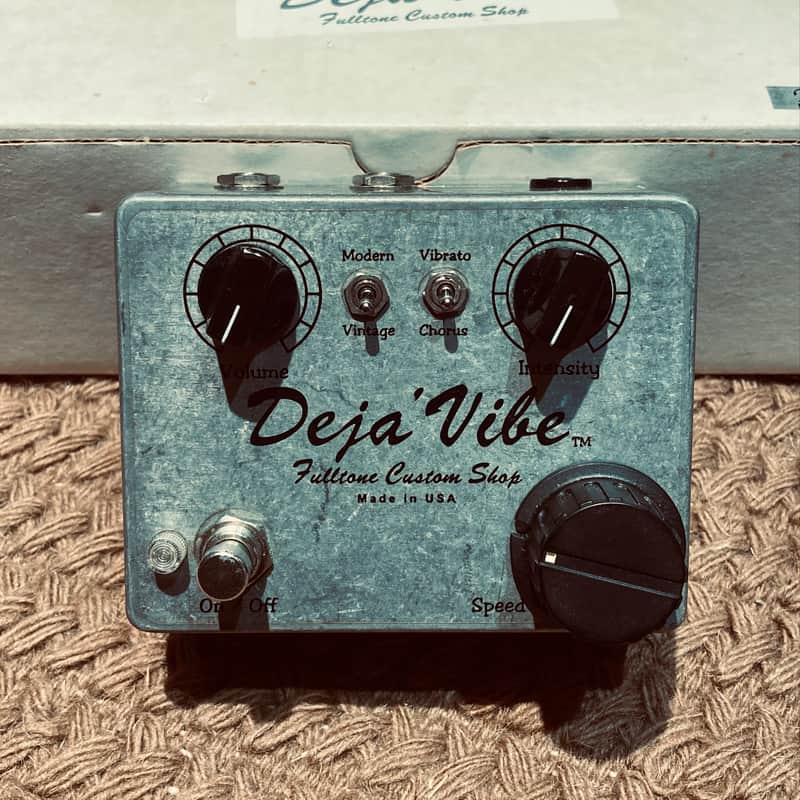 2003 Fulltone Custom Shop Deja Vibe Silver