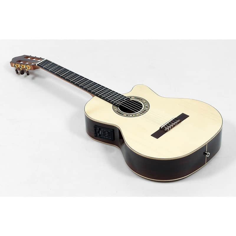 Kremona F65CW Fiesta Cutaway Acoustic-Electric Classical Guitar Regular Natural image 1