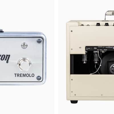 Gibson Falcon 20 12-Watt 1x12" Guitar Combo 2024 - Present - Cream Bronco Vinyl with Oxblood Grille image 3