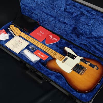 Fender USA 75th Anniversary Commemorative Telecaster with Maple Fingerboard, 2-Color Bourbon Burst Fender [US20098803] (06/17) image 2
