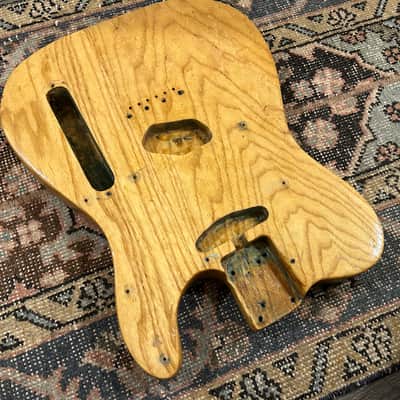 Vintage Fender Telecaster Body 1970’s Natural Refin image 12