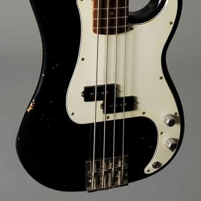 Custom MJT / Nate Mendel Precision Bass - Black Nitro image 2