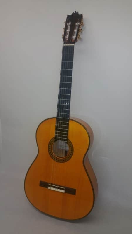 2015 Salvador Castillo Blanca Concert Flamenco Guitar w/ HSC image 1