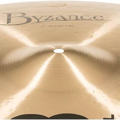 Meinl Traditional B22MR 22" Medium Ride Cymbal (w/ Video Demo) image 4