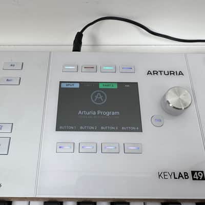 Arturia KeyLab 49 MK3 Professional MIDI Keyboard Controller - White image 4