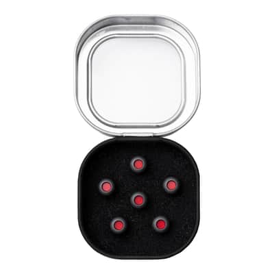 Martin Liquid Metal Bridge Pin Set - Turkish Emery/Dark Gray image 3