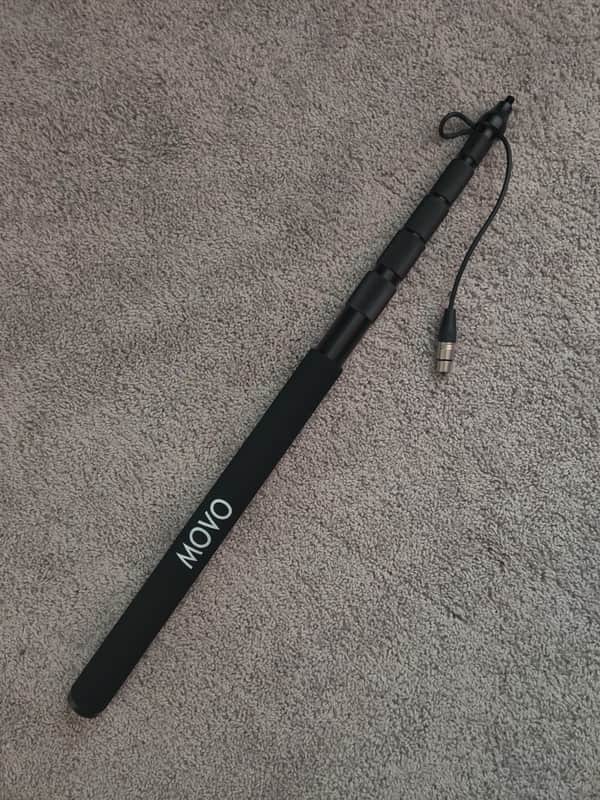 Movo Professional 9.8' Aluminum Boom Pole for Shotgun Microphones imagen 1