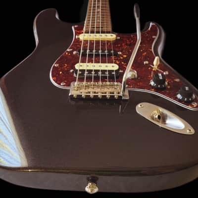 Baritone -Dood Craft Guitars - The 285ST - Mystic Mist image 3