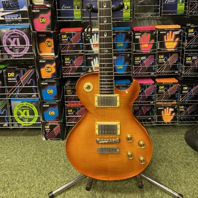 Dean Soltero Standard guitar in trans amber - Made in Korea image 4