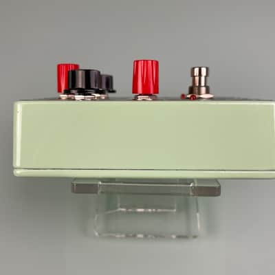 MOTLEY CRUE SOLD OUT Dr. Feelgood 30th Anniversary Guitar Distortion Effects Pedal  RARE Mick Mars 2019 - Sea Foam Green image 11
