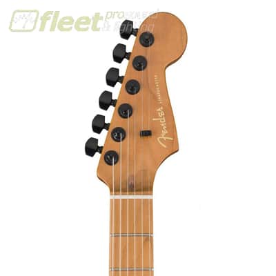 Fender USA Limited Edition American Professional II Stratocaster, HSS, Roasted Flame Maple Fingerboard Gold Night - 0173912771 image 4