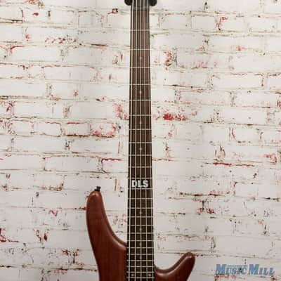 2002 Ibanez K5 Fieldy Signature 5-String Electric Bass Natural x5258 (USED) image 3