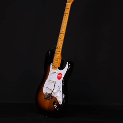 Squier Classic Vibe '50s Stratocaster, Maple FB, 2-Color Sunburst image 6