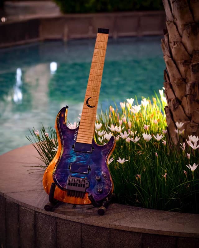 Kiesel Osiris 7 string with Trem (Headless) 2019 Reverse Monster