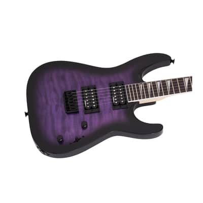 Jackson JS Series Dinky Arch Top JS32Q DKA HT Electric Guitar - Transparent Purple Burst image 8