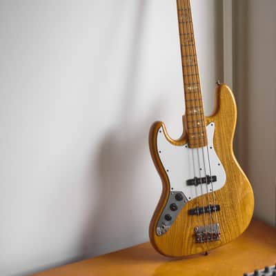Aria Pro II JB-600N Jazz Bass 1977 Aged Natural Gloss image 6