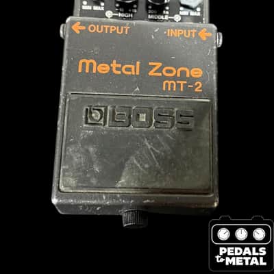 Boss MT-2 Metal Zone (Silver Label) 1991 - Present - Black - X16696 image 1