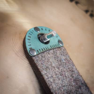 Slightly Radical Cymbal Warmer - Handcrafted Cymbal Dampener image 4
